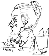 Jean Wirsig caricature